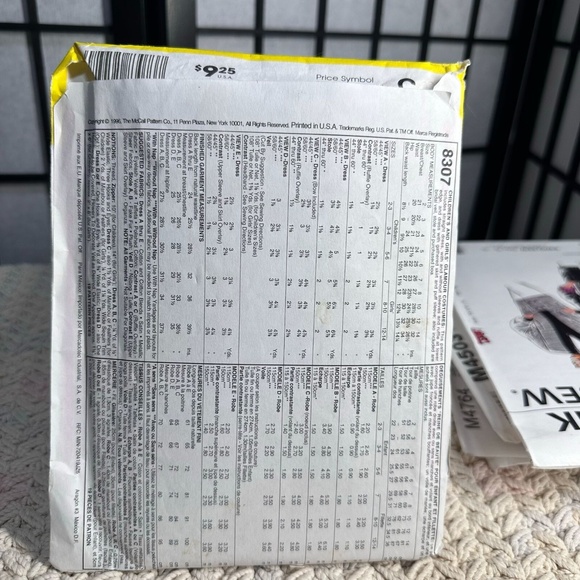 Princess Witch Angel Fairy 5-6 McCalls 8307 UNCUT Costume Sewing Pattern - Picture 2 of 2